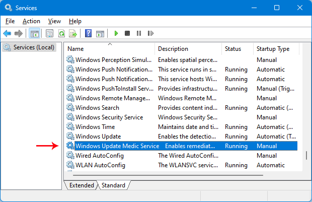 ÐžÑ‚ÐºÑ€Ð¾Ð¹Ñ‚Ðµ ÑÐ»ÑƒÐ¶Ð±Ñ‹ Ð¸ Ð½Ð°Ð¹Ð´Ð¸Ñ‚Ðµ Ð½ÑƒÐ¶Ð½ÑƒÑŽ.